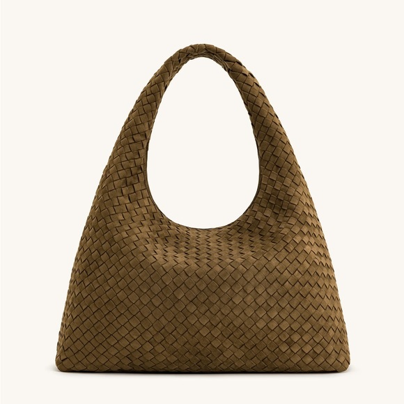JW PEI Laura Woven faux Suede Hobo Bag - Picture 1 of 5